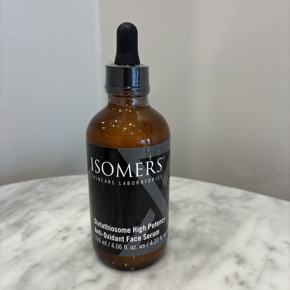 ISOMERS GLUTATHIOSOME HIGH POTENCY ANTI-OXIDANT FACE SERUM 4.06 FL OZ SEALED